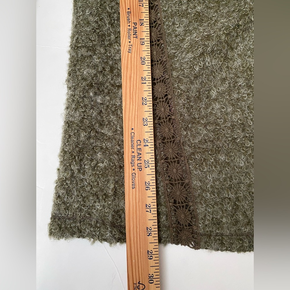 Mystree Open Front Boucle Boho Sweater Cardigan H… - image 7